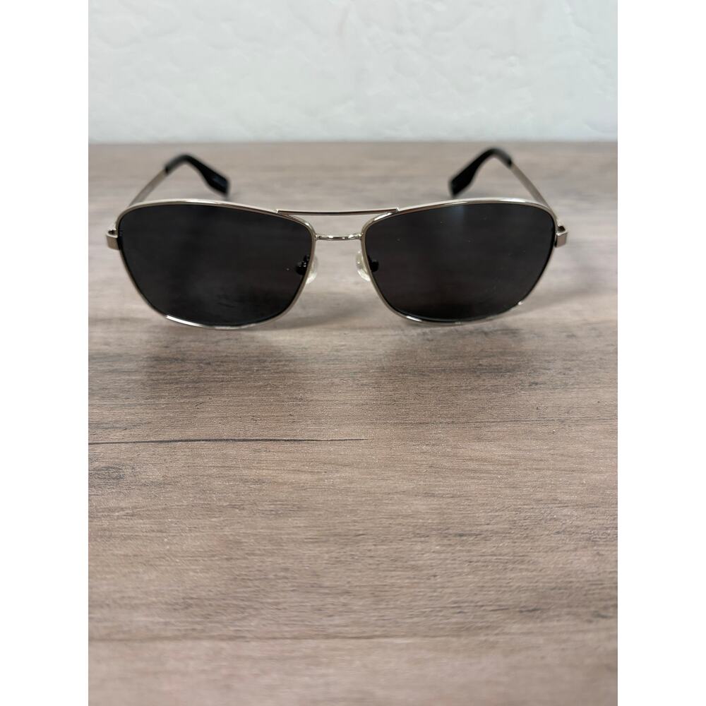 Sun Trends by i-dealoptics ST182 Men's Silver Frame Polarized Sunglasses- EUC - Picture 2 of 5